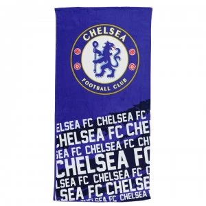 Image of Team Velour Towel - Chelsea