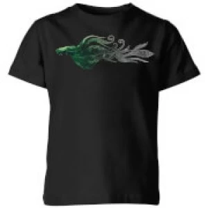 image of Fantastic Beasts Tribal Kelpie Kids T-Shirt - Black - 7-8 Years