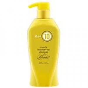 image of It's a 10 Blonde Collection Miracle Brightening Shampoo for Blondes 295.7ml