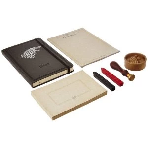 image of House Stark (Game of Thrones) Deluxe Stationery Set