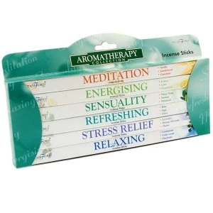 image of Aromatherapy (Pack Of 6) Stamford Incense Gift Pack