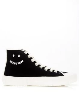Image of Paul By Paul Smith Smile High Top Trainers - Black