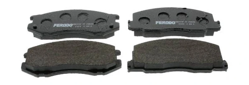 Image of FERODO FDB306 Brake pad set not prepared for wear warning indicator, without accessories Brake Pad Set,disc brake (402)