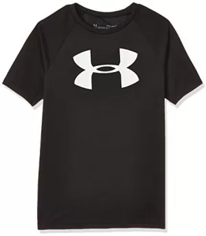 Image of Urban Armor Gear Heat Gear Armour Short Sleeve T Shirt Junior Boys - Black