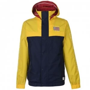 Image of SoulCal Cut and Sew Jacket - Navy/Yellow