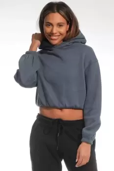 image of Pullover Cropped Hoodie