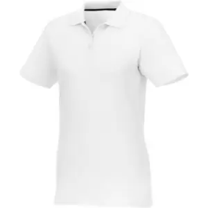 image of Elevate Womens/Ladies Helios Short Sleeve Polo Shirt (3XL) (White)