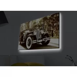 Image of 4570MDACT-041 Multicolor Decorative LED Lighted Canvas Painting