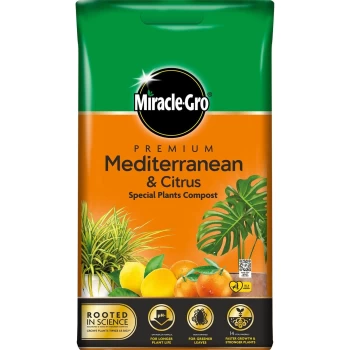 Image of Miracle-Gro Premium Mediterranean and Citrus Compost - 6L