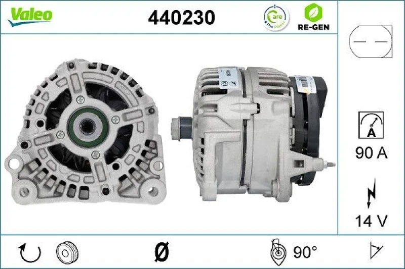 Image of Alternator VALEO 440230