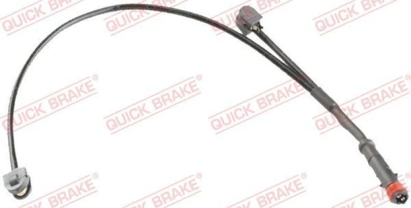 Image of QUICK BRAKE Brake pad wear sensor QUICK BRAKE WS 0395 A