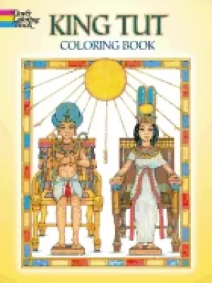 Image of king tut coloring book