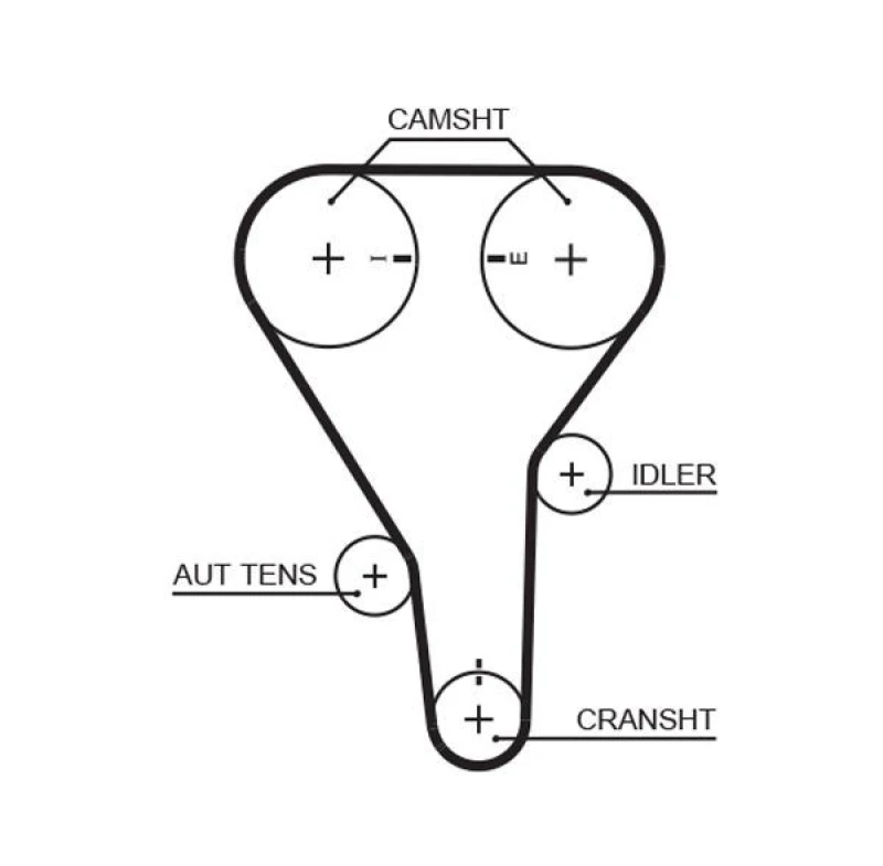 Image of GATES Timing Belt GATES 5341XS