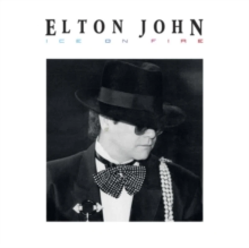 Image of Elton John Ice On Fire [Remastered 180g] LP Black unisex