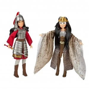 image of Disney Princess Mulan and Xianniang Dolls with Accessories