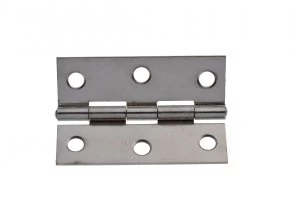 image of Wickes Butt Hinge - Chrome 63mm Pack of 20