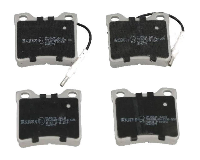 Image of ASHIKA 51-00-0616 Brake pad set Rear Axle Brake Pad Set,disc brake (402)