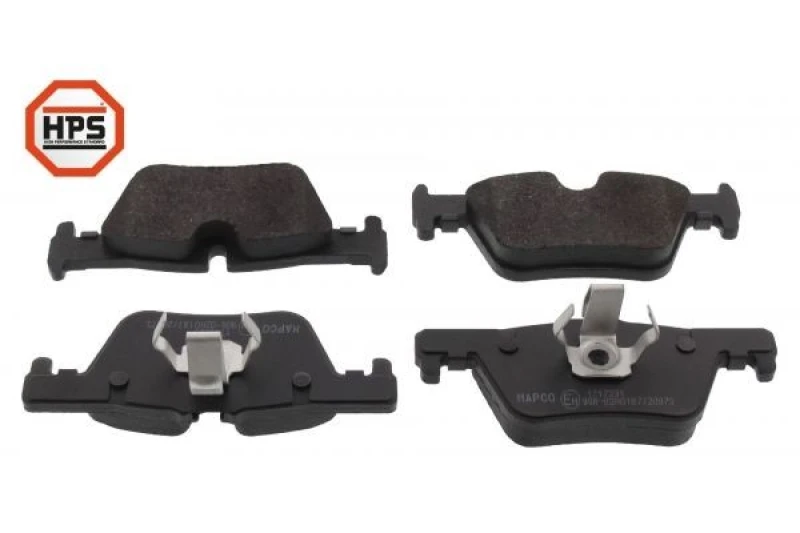 Image of Brake pad set MAPCO 6637HPS