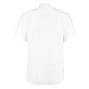 Image of Kustom Kit Mens Workforce Short Sleeve Shirt / Mens Workwear Shirt (2XL) (White)