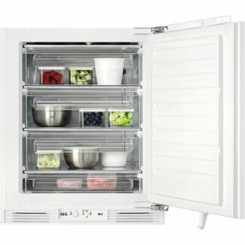 image of AEG 6000 Series 86 Litre Integrated Under Counter Freezer OAB6I82EF White