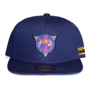 image of Marvel Comics Thor: Love And Thunder Logo Snapback Baseball Cap, Multi-Colour (Sb214507Thr)