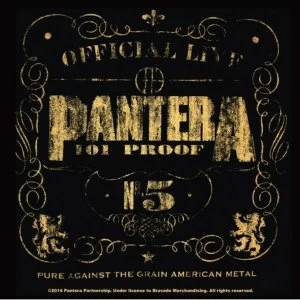 Image of Pantera - Proof Single Cork Coaster