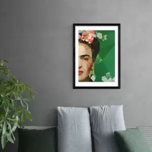 Image of East End Prints Frida Crop Print Green