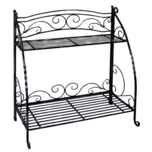 image of VegTrug Folding Plant Stand 2 Shelf