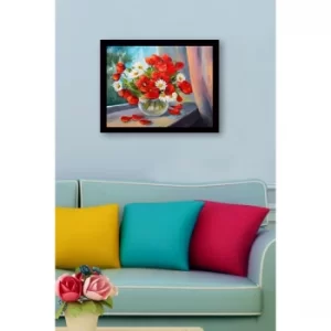 Image of SC0604 Multicolor Decorative Framed MDF Painting