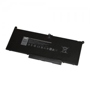 Image of Origin Storage Replacement battery for Dell Latitude 7280 7480 4 Cell 60Wh Battery Type F3YGT 2X39G 0F3YGT 4 CELL 60WH 7.6V
