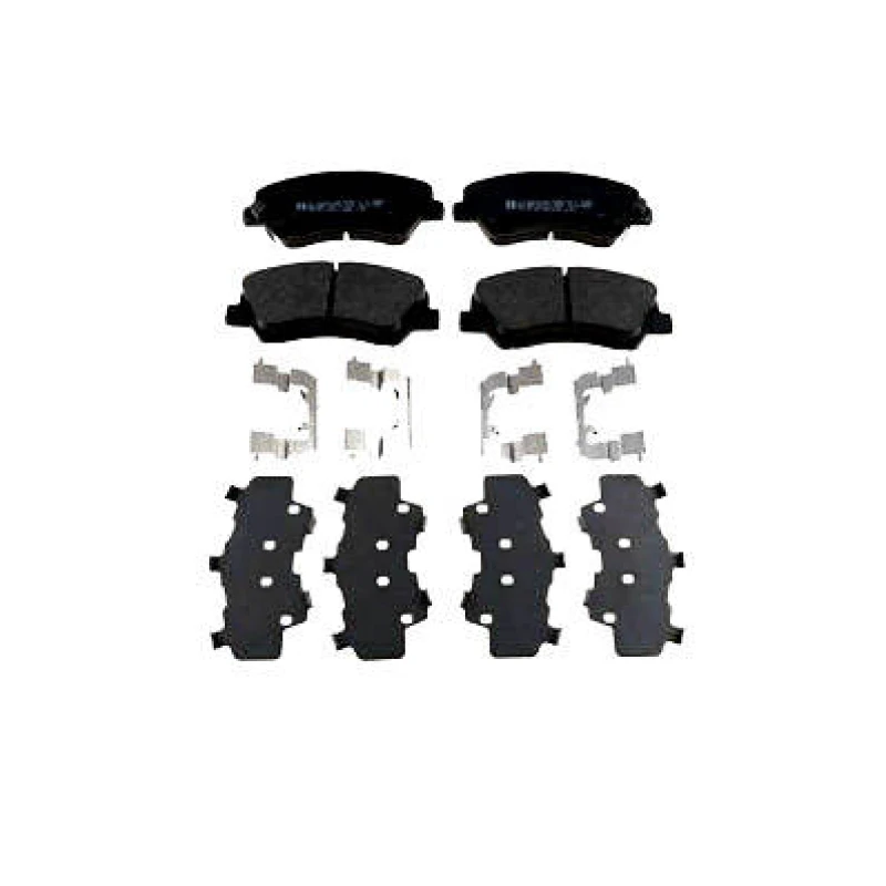 Image of ZIMMERMANN 25348.180.2 Brake pad set Front Axle, with acoustic wear warning, Photo corresponds to scope of supply Brake Pad Set,disc brake (402)
