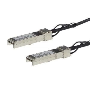 image of StarTech Cisco SFP H10GB CU1M Compatible SFP Direct Attach Twinax Cable 0.5 m 1.6 ft