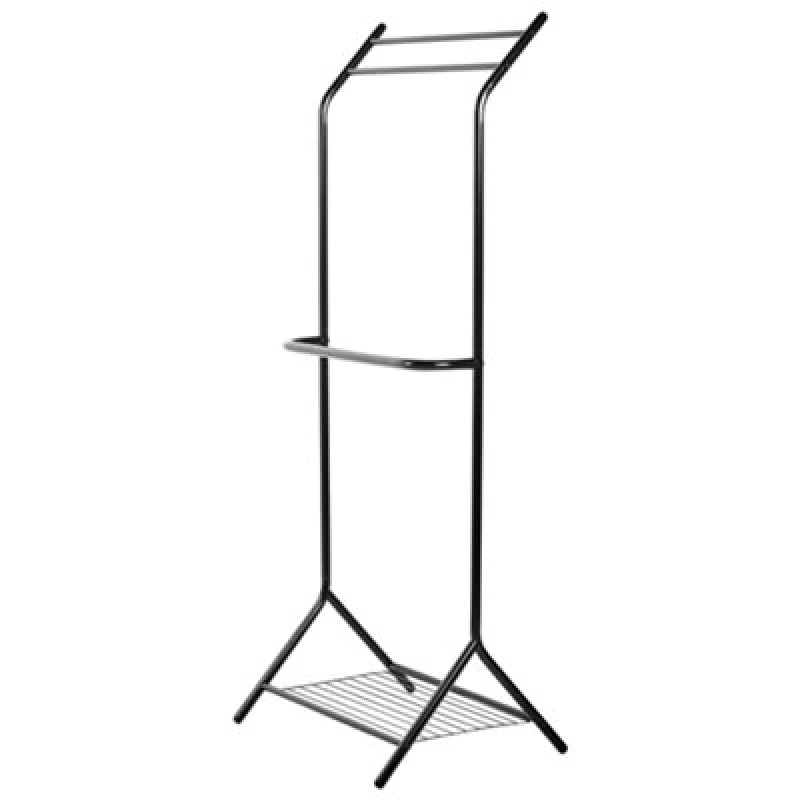 Image of Beliani Towel Stand Cotia Metal Black