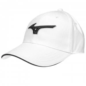 Image of Mizuno Cotton Golf Cap Mens - White