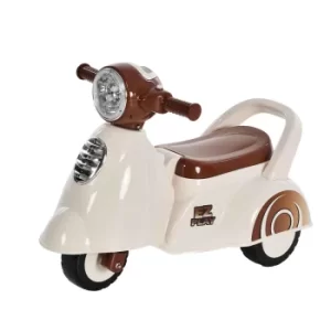 image of Homcom Ride On Tricycle Scooter, White