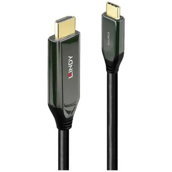 Image of Lindy 3m USB Type C to HDMI 8K60 Adapter Cable