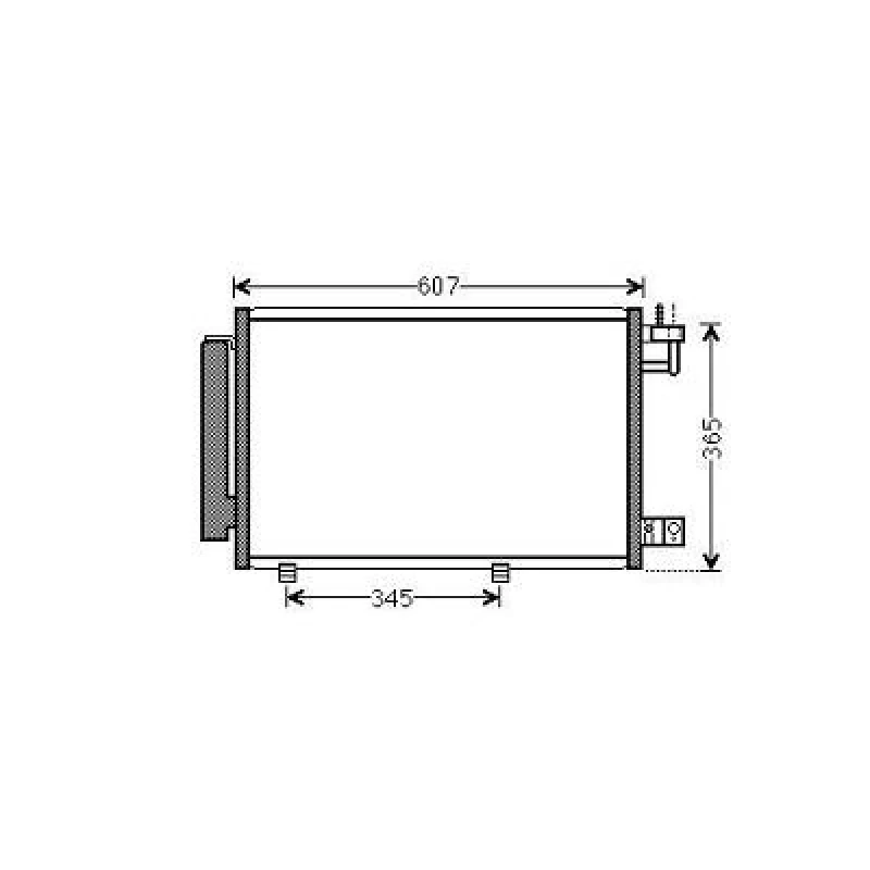 Image of Air conditioning condenser DIEDERICHS DCC1640