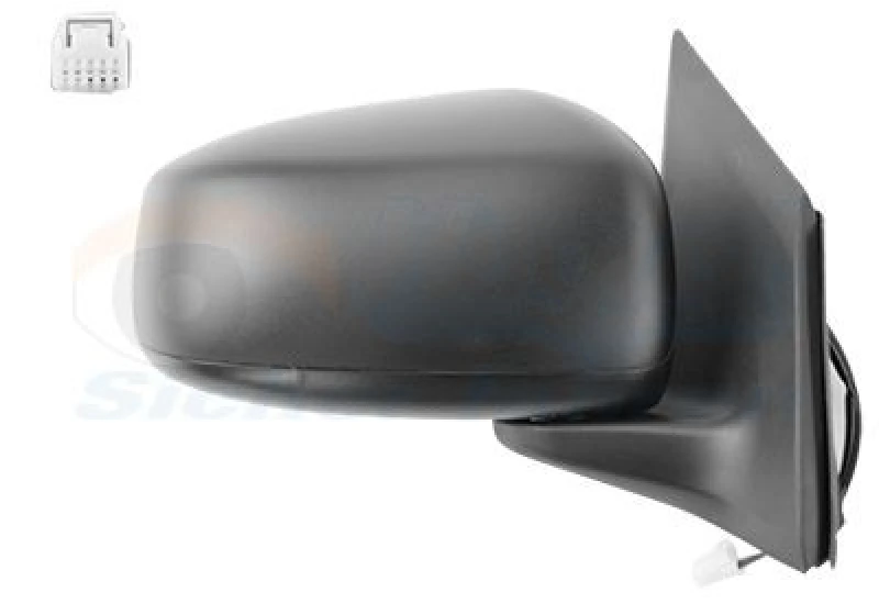 Image of VAN WEZEL Wing mirror VAN WEZEL 3263806