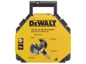 Image of DEWALT DT4593-QZ Self Feed Forstner Drill Set 8pc
