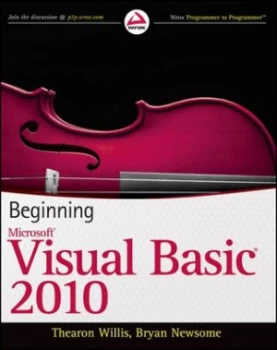 Image of Beginning Microsoft Visual Basic 2010 by Thearon Willis Paperback