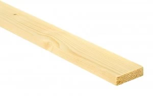Image of Wickes Whitewood PSE 12 x 44 x 2400mm Single
