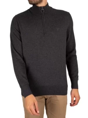 Image of Tain Half Zip Knit