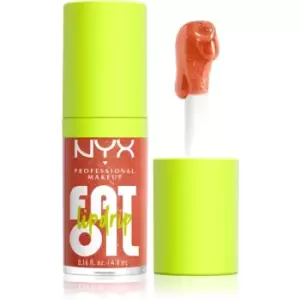 image of NYX Professional Makeup Fat Oil Lip Drip Lip Oil Shade 06 Follow Back 4,8 ml