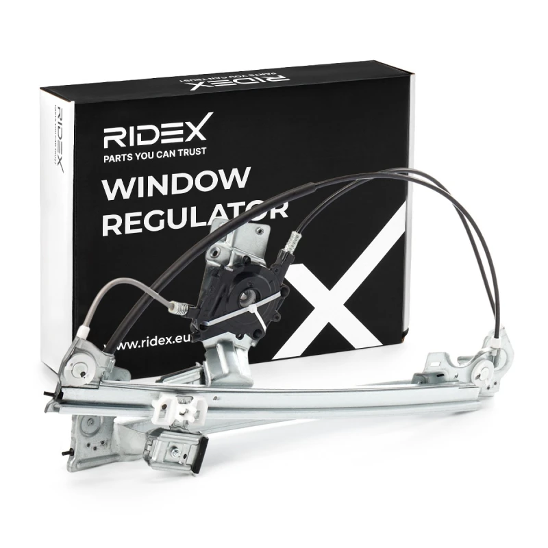 Image of RIDEX 1561W0753 Window regulator Right Front, Operating Mode: Electric, without electric motor Window Winder (1561)