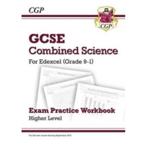 Image of New Grade 9-1 GCSE Combined Science: Edexcel Exam Practice Workbook - Higher by CGP Books (Paperback, 2016)