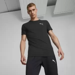 Image of Evostripe Logo Print T-Shirt with Short Sleeves