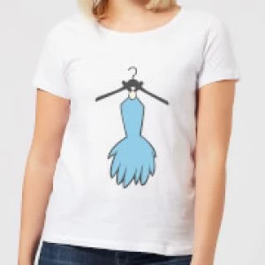 Image of The Flintstones Betty Dress Womens T-Shirt - White - 3XL