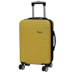 Image of IT Luggage Legion 8 Wheel Single Expander Hard Shell Cabin Yellow Suitcase