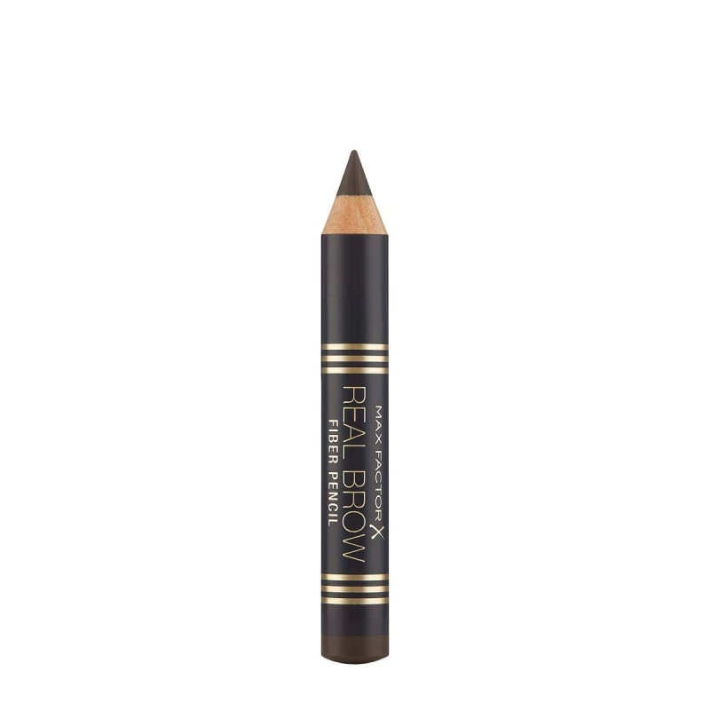 Image of Max Factor Brow Fiber Eyebrow Pencil 1.8g - 005 Rich Brown