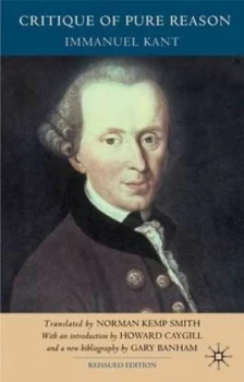 Image of Critique of Pure Reason by I. Kant Paperback